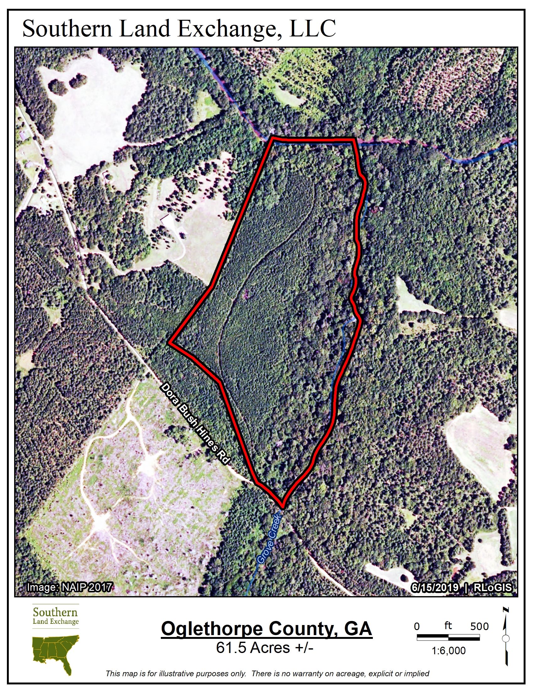 Carlton, Oglethorpe County, GA Recreational Property, Timberland
