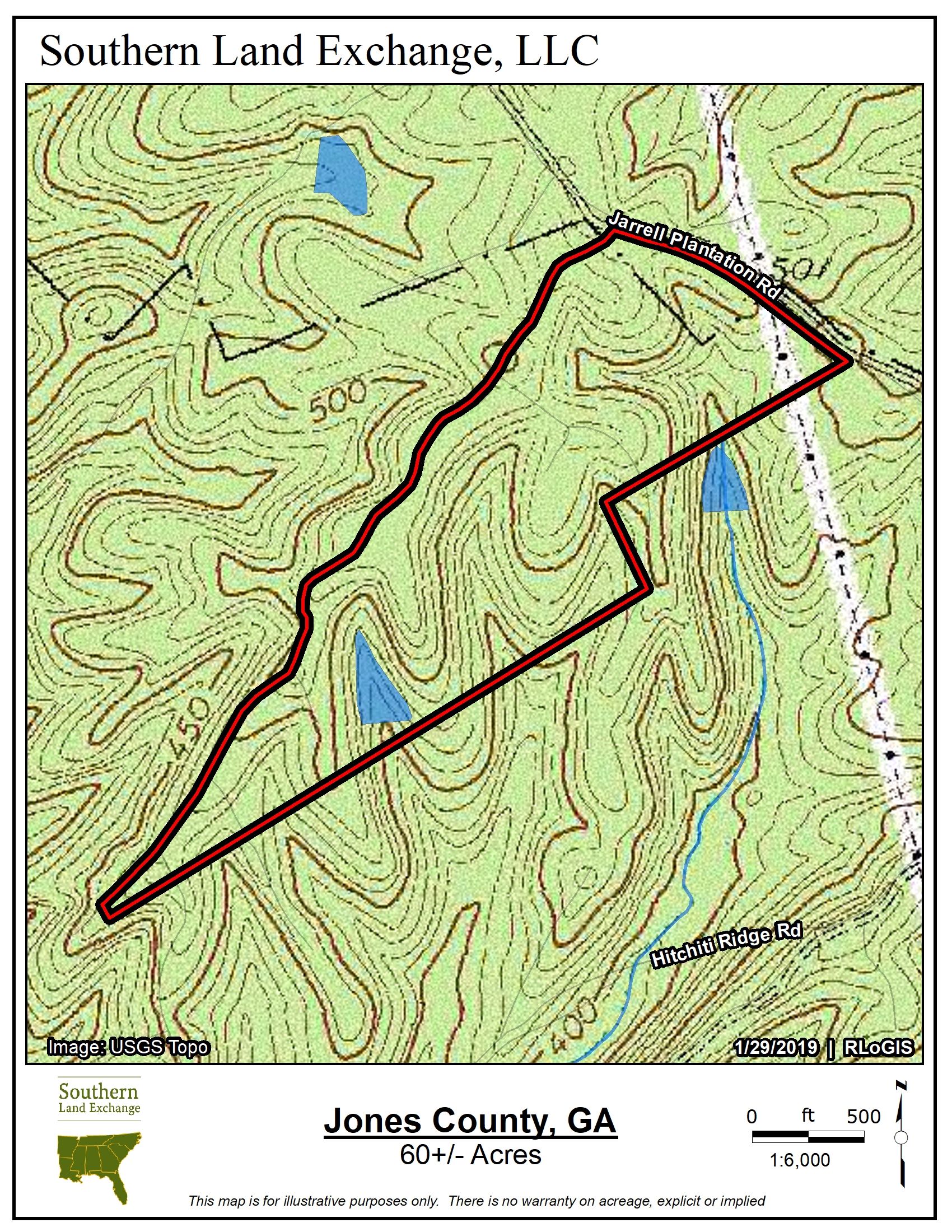 Juliette, Jones County, GA Recreational Property, Riverfront Property