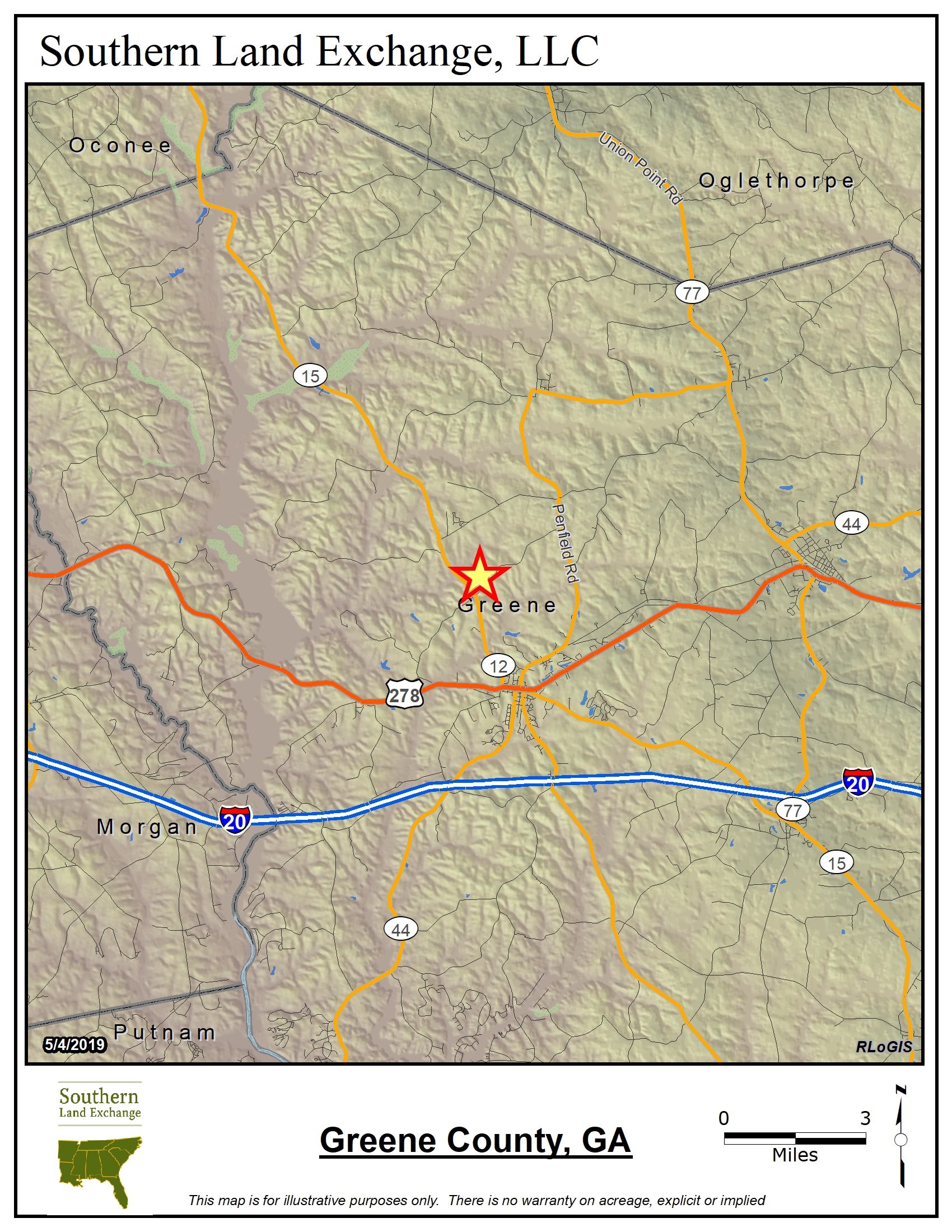 Greensboro, Greene County, GA Recreational Property, Undeveloped Land