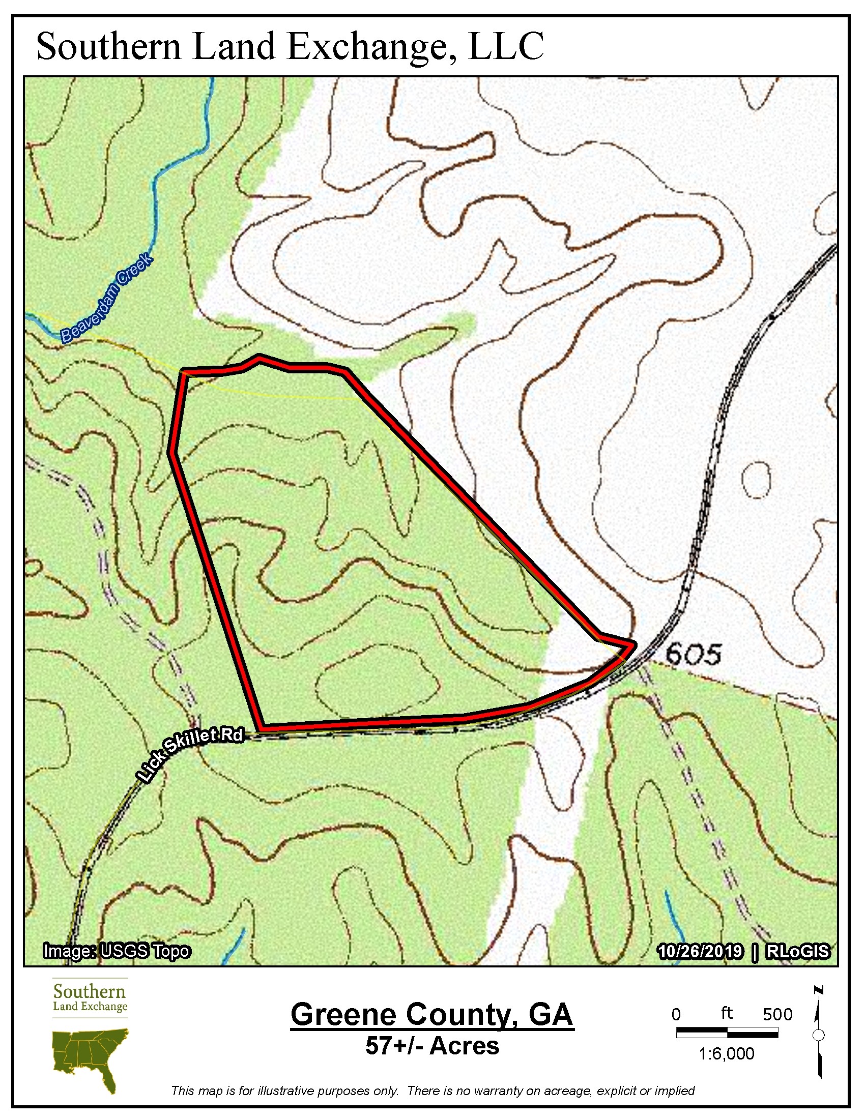 Greensboro, Greene County, GA Recreational Property, Hunting Property