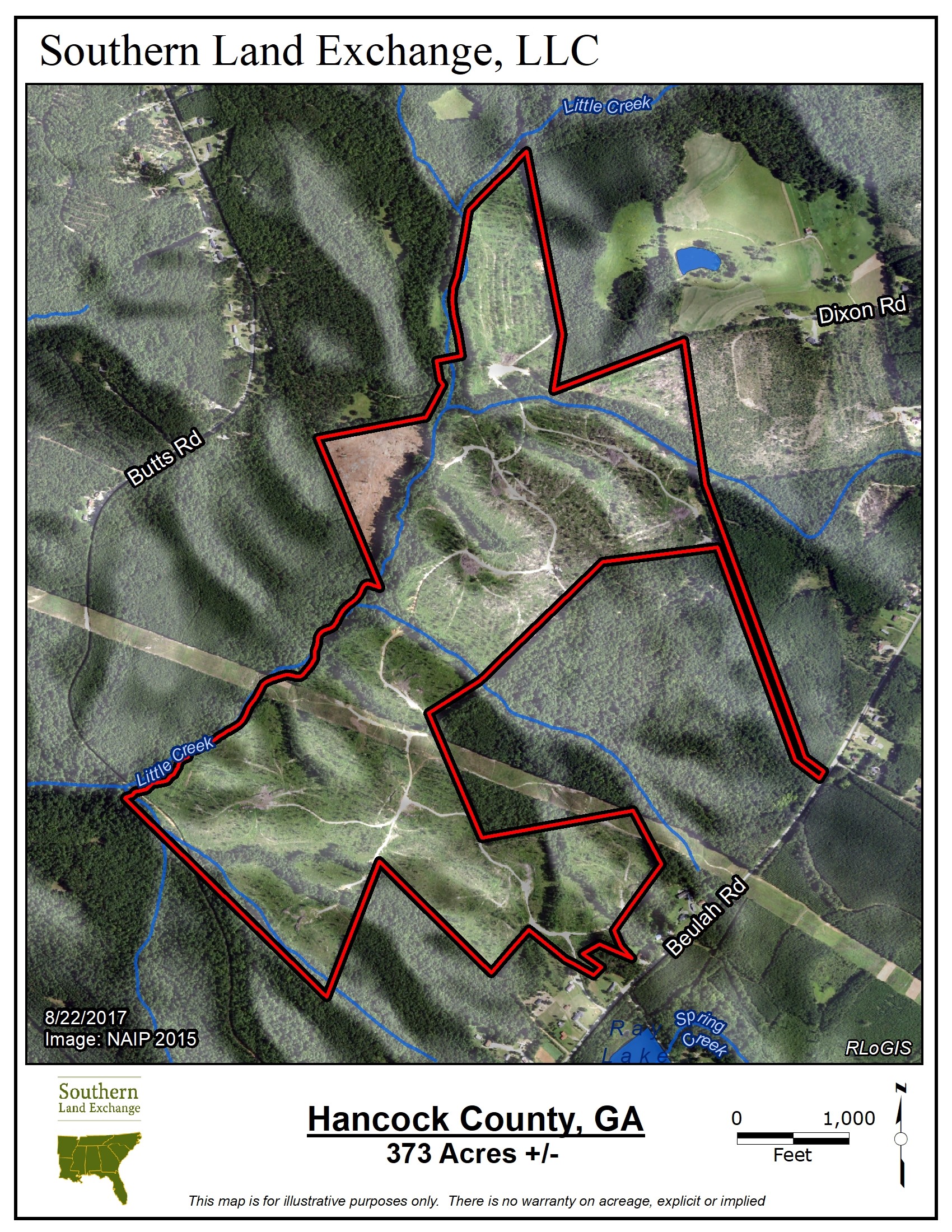 Sparta, Hancock County, GA Recreational Property, Undeveloped Land