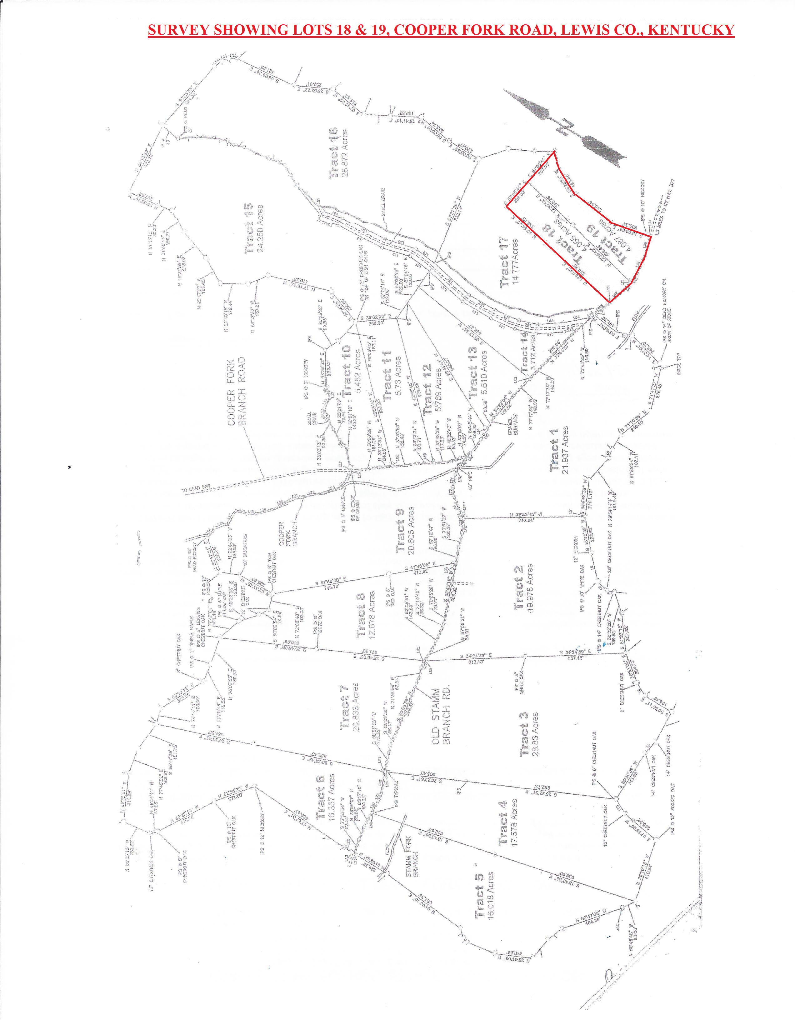 Vanceburg, Lewis County, KY Recreational Property, Undeveloped Land for