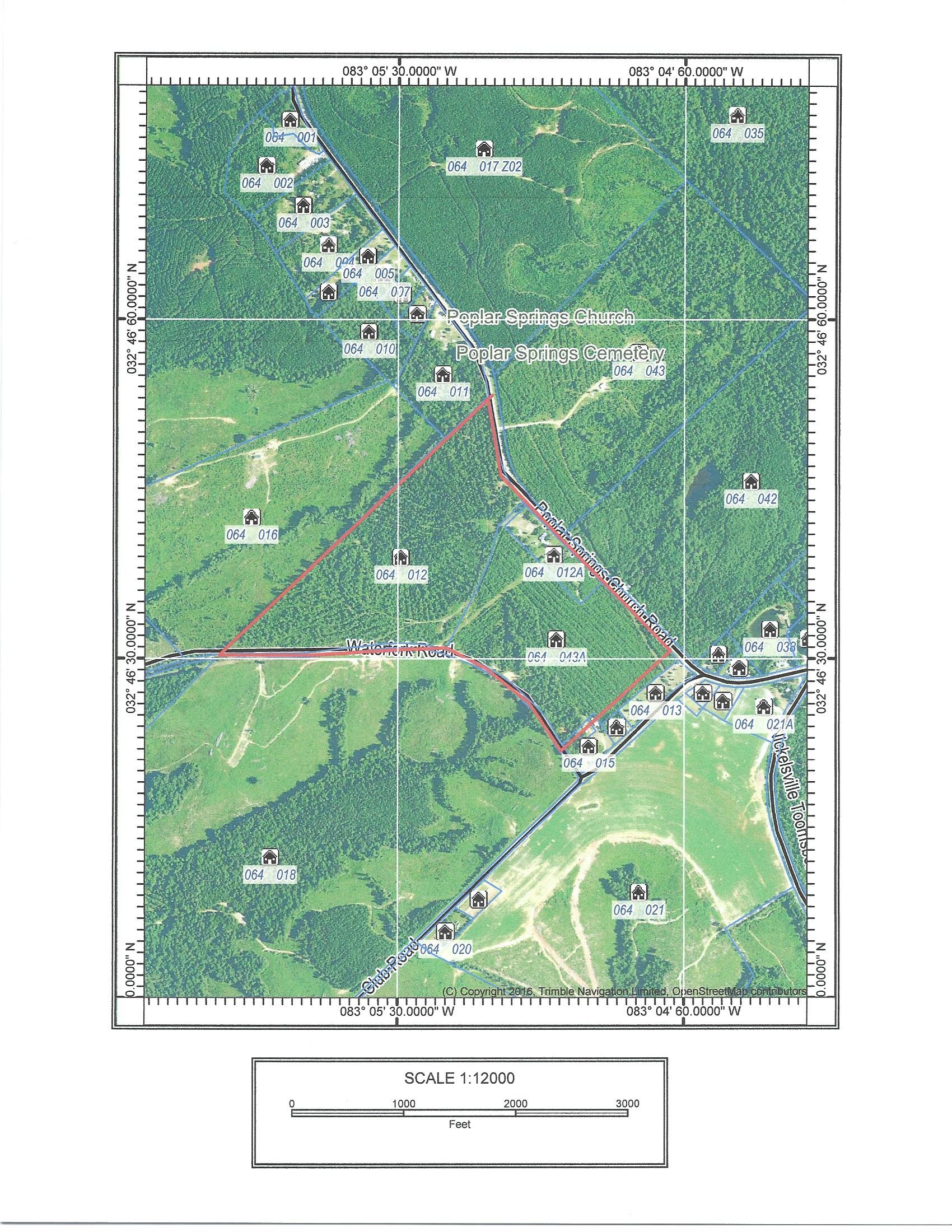 Toomsboro, Wilkinson County, GA Recreational Property, Timberland