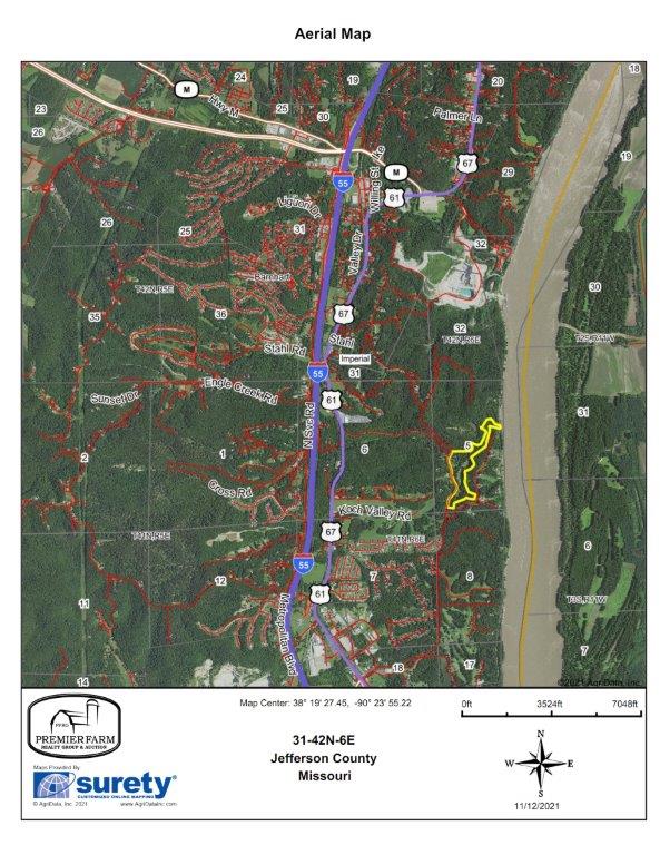 Pevely, Jefferson County, MO Recreational Property, Hunting Property