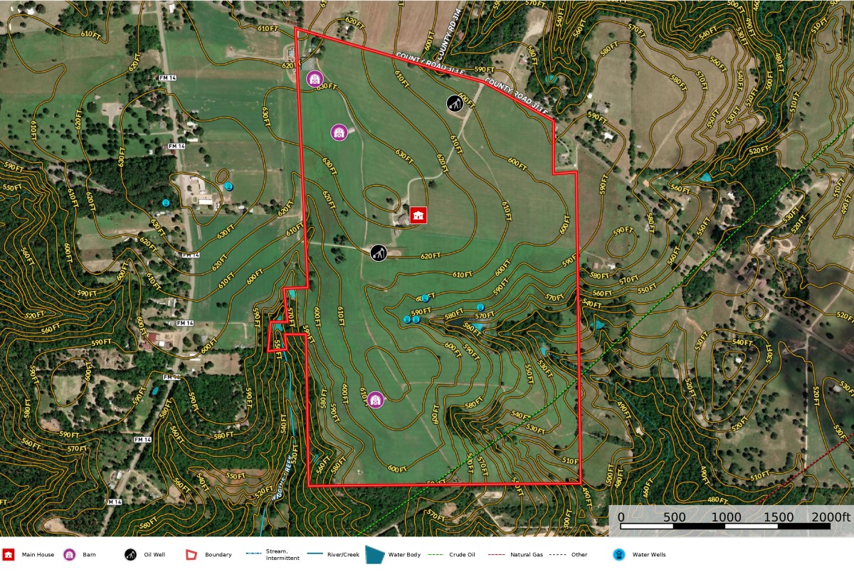 Tyler, Smith County, TX Farms and Ranches, Recreational Property, House