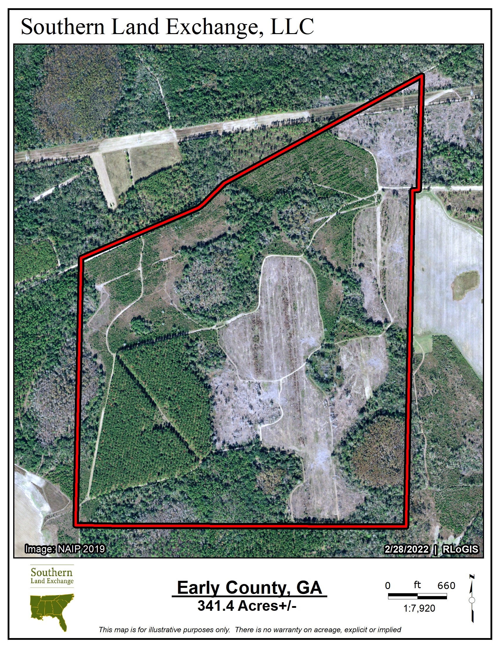 Damascus, Early County, GA Recreational Property, Timberland Property, Hunting Property for sale