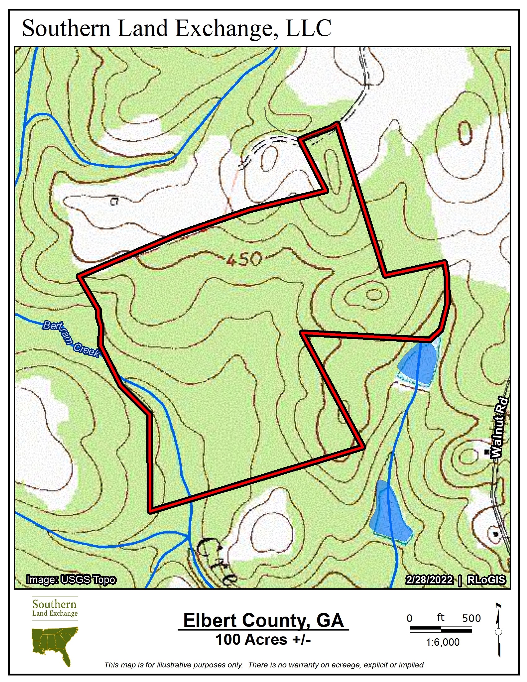 Elberton, Elbert County, GA Recreational Property, Hunting Property for