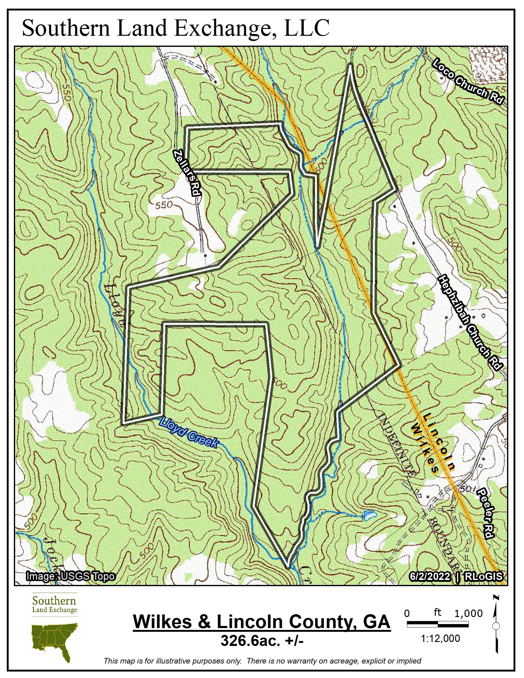 Lincolnton, Lincoln County, GA Recreational Property, Timberland