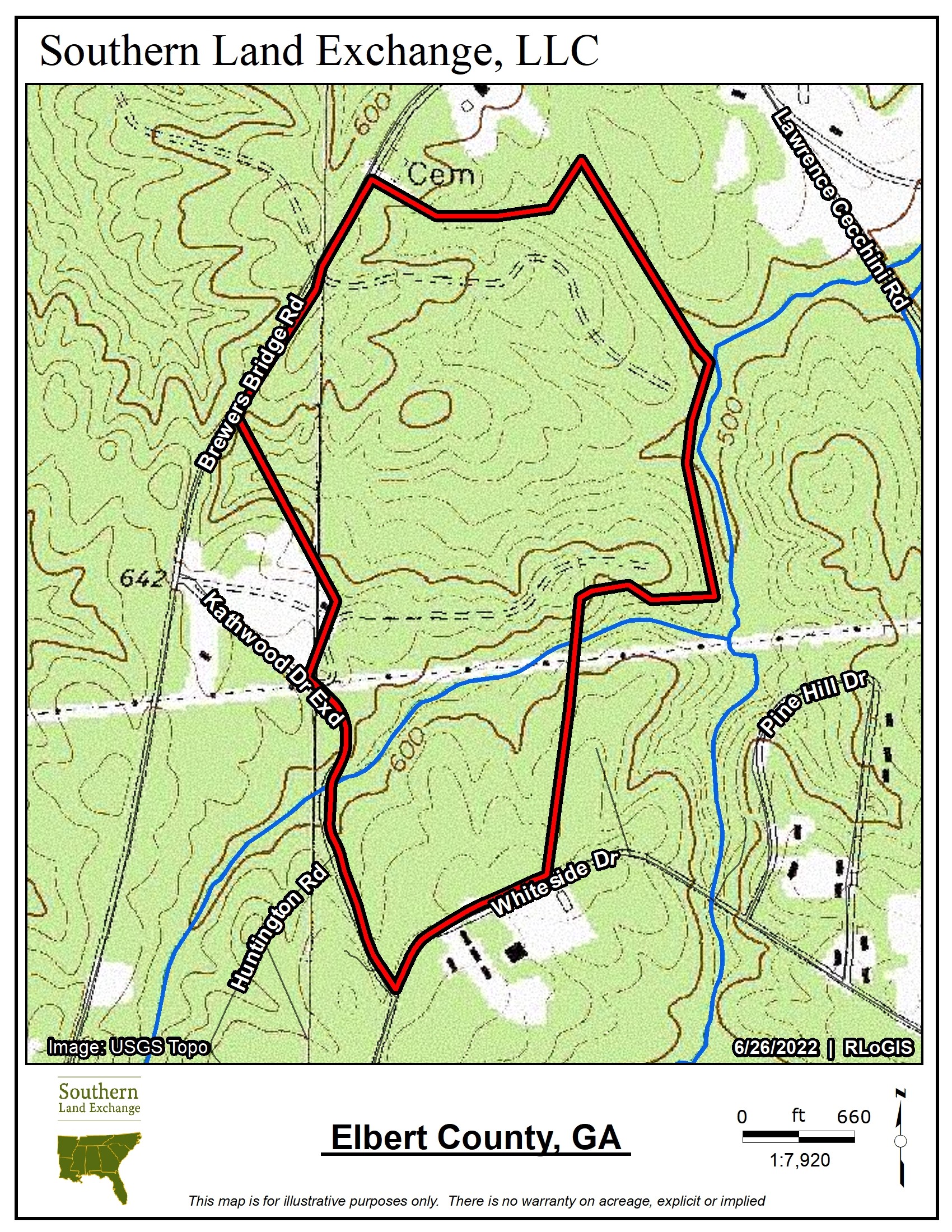 Elberton, Elbert County, GA Recreational Property, Undeveloped Land for