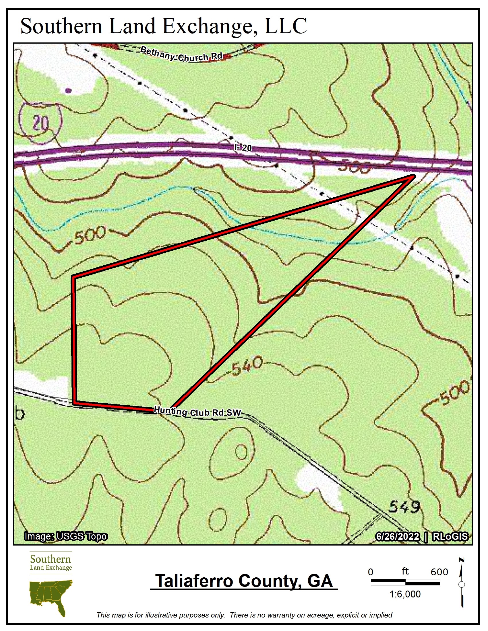 Crawfordville, Taliaferro County, GA Recreational Property, Timberland Property, Hunting