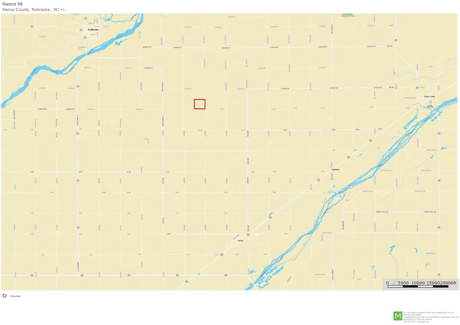 Clarks, Nance County, NE Farms and Ranches, Undeveloped Land for sale