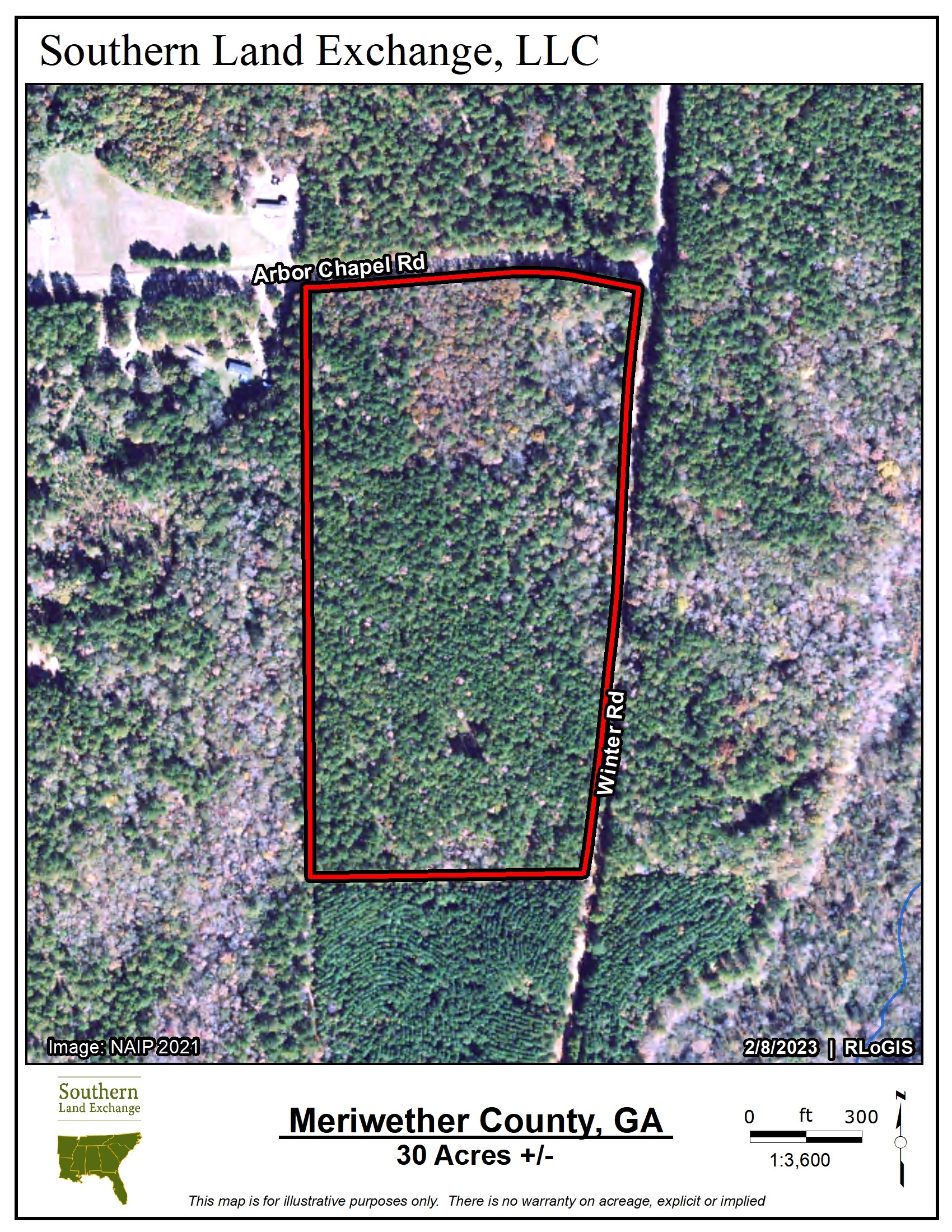 Warm Springs, Meriwether County, GA Recreational Property, Timberland