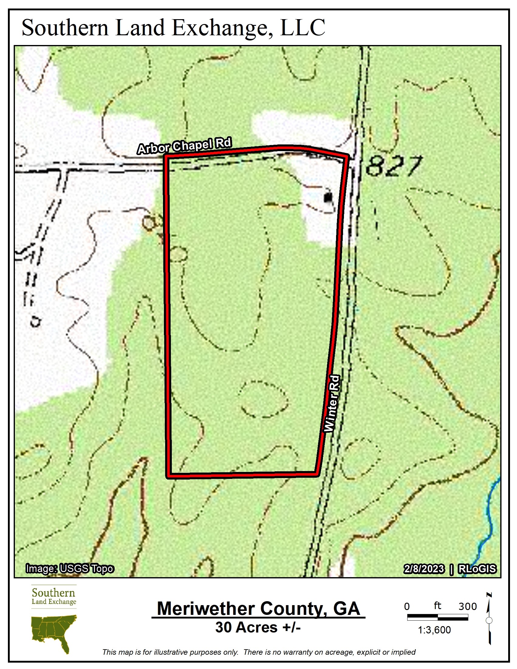 Warm Springs, Meriwether County, GA Recreational Property, Timberland